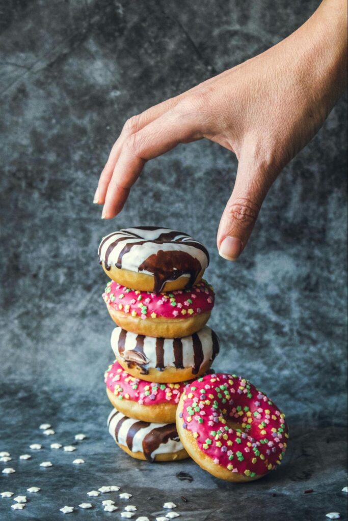 Hand Reaching for Donut